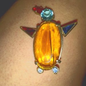 Vintage brooches penguin